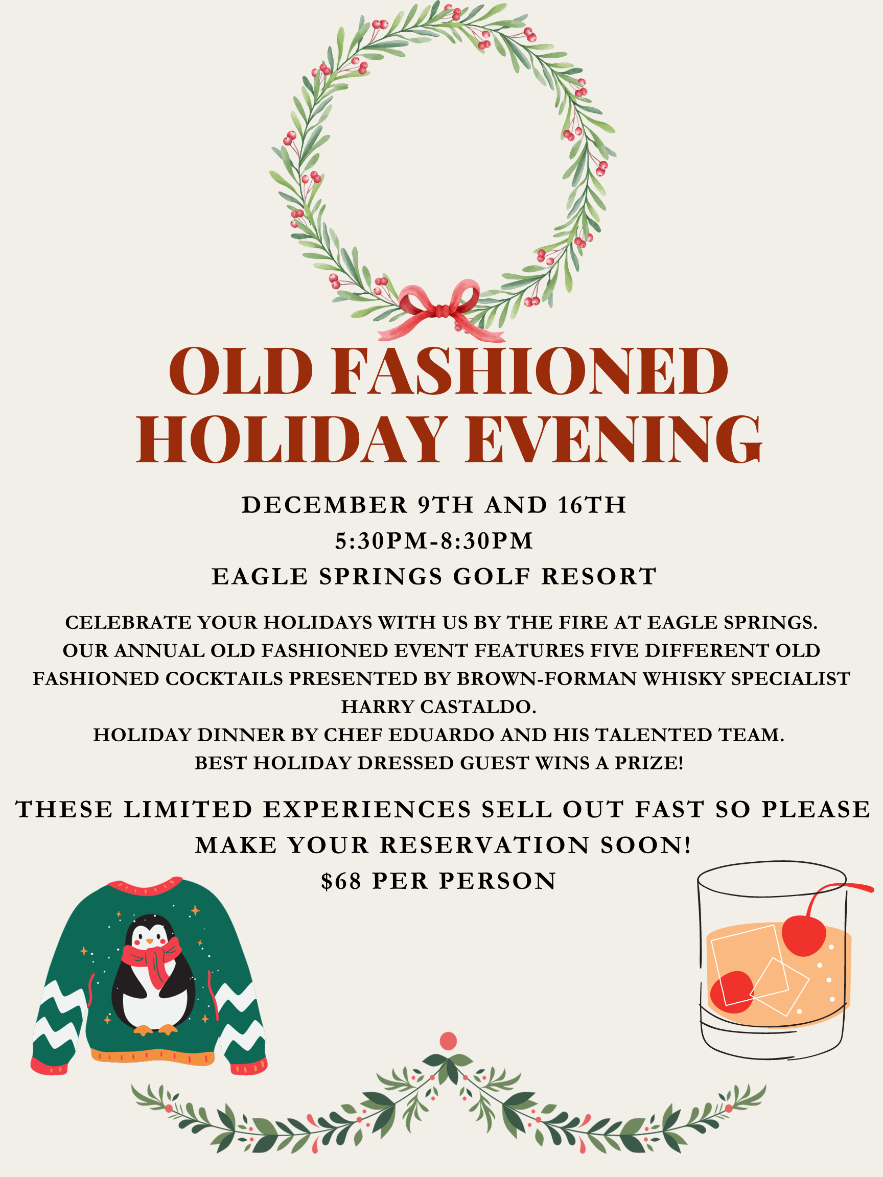 Old Fashioned Holiday Evening 2023